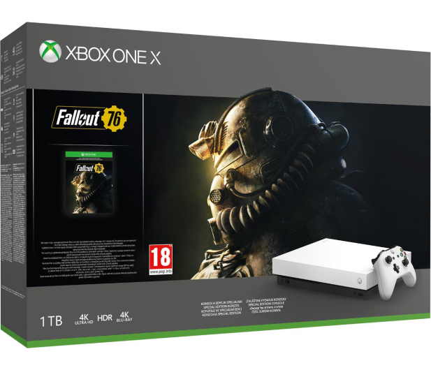 Microsoft Xbox One X 1TB +Fallout 76 - 460391 - zdjęcie